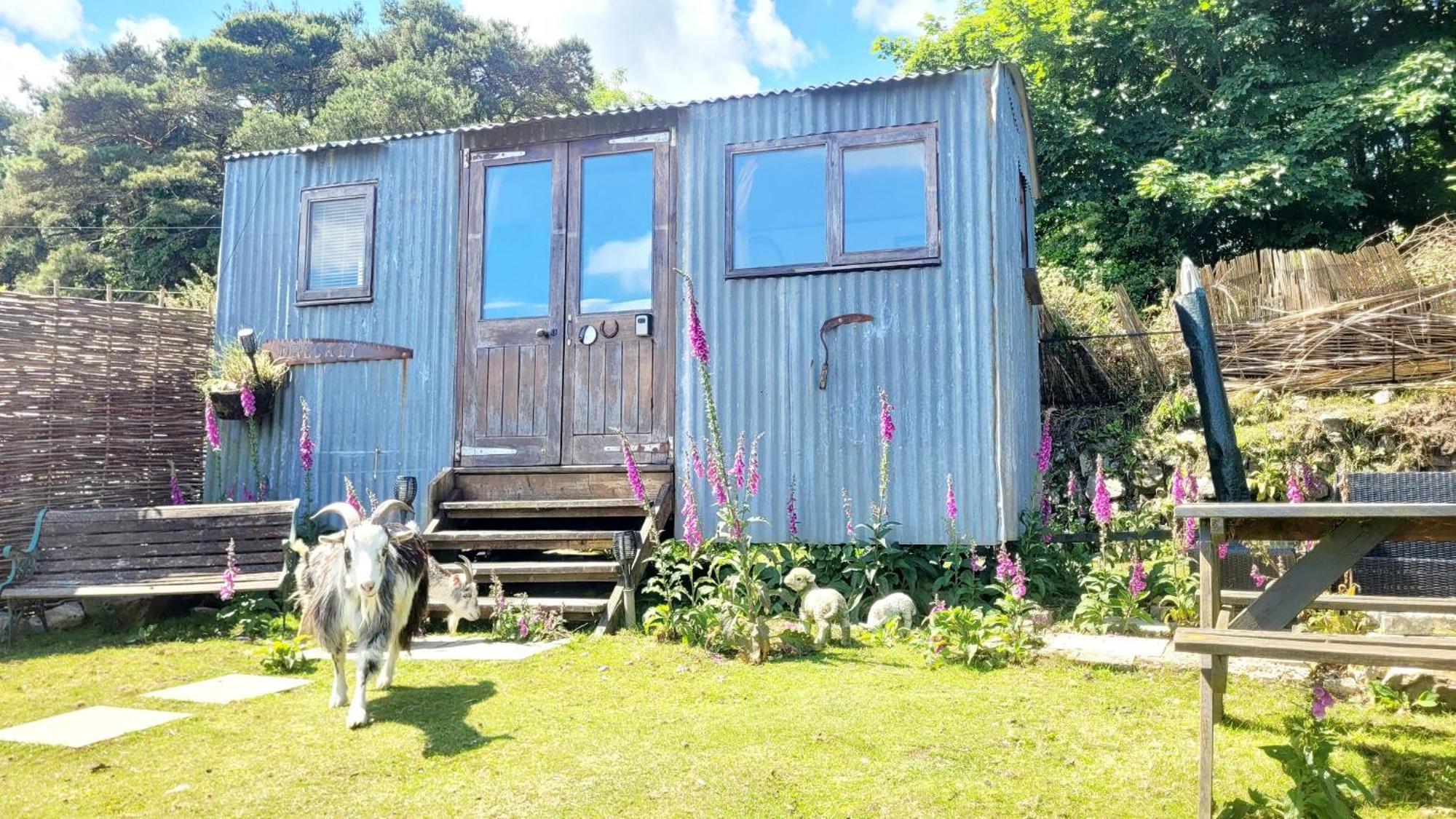 Treguth Glamping Unique Experience - Themed Huts Hotel Saint Day Bagian luar foto